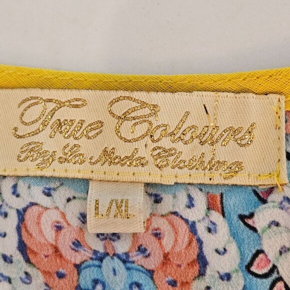 TRUE Colours Size L, XL Silk Long Kimono SequinCardigan Lightweight Pink Robe - Picture 12 of 16